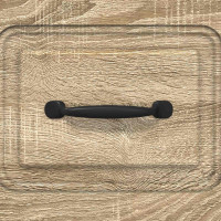 Produktbild för Lådans skåp Sonoma-ek 33 x 34,5 x 87 cm Konstruerat trä
