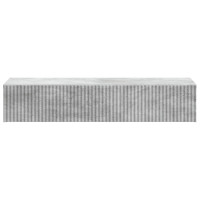 Produktbild för Väggmonterad sidobord Betonggrå 87,5 x 34,5 x 17 cm