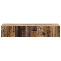 Produktbild för Väggmonterad sidobord Gammalt trä 87,5 x 34,5 x 17 cm