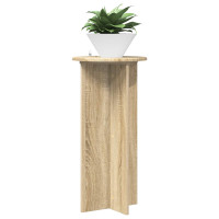 Produktbild för Växtställ 2 pcs Sonoma-ek 40 x 40 x 80 cm Konstruerat trä