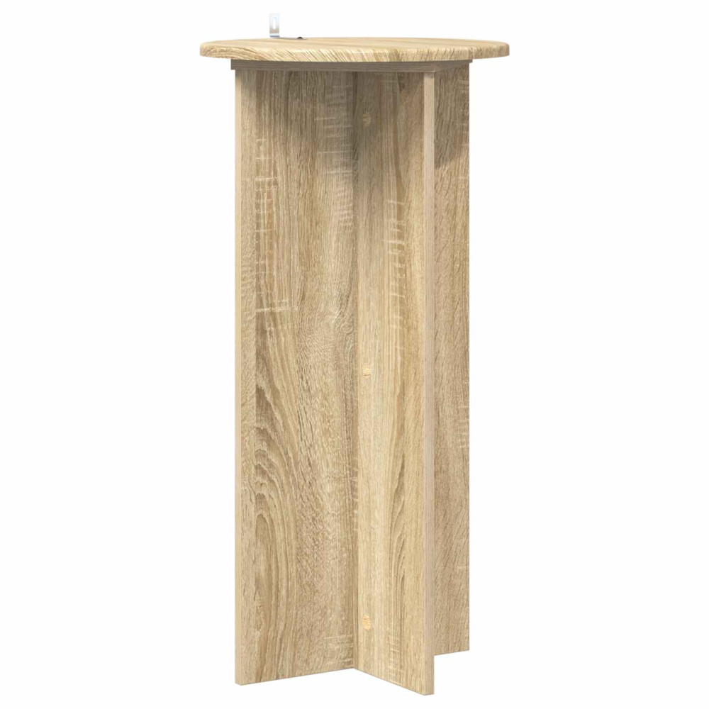 Produktbild för Växtställ 2 pcs Sonoma-ek 40 x 40 x 80 cm Konstruerat trä