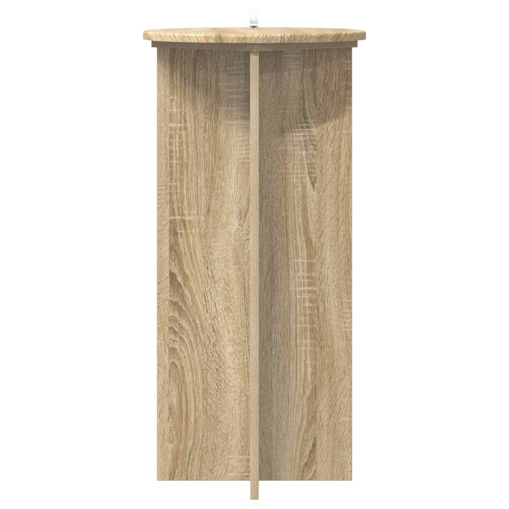 Produktbild för Växtställ 2 pcs Sonoma-ek 40 x 40 x 80 cm Konstruerat trä