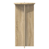 Produktbild för Växtställ 2 pcs Sonoma-ek 40 x 40 x 80 cm Konstruerat trä