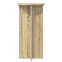 Produktbild för Växtställ 2 pcs Sonoma-ek 40 x 40 x 80 cm Konstruerat trä