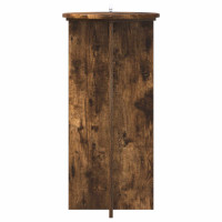 Produktbild för Växtställ 2 pcs Rökt ek 40 x 40 x 80 cm Konstruerat trä