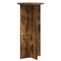 Produktbild för Växtställ 2 pcs Rökt ek 40 x 40 x 80 cm Konstruerat trä