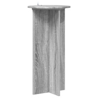 Produktbild för Växtställ 2 pcs Grå sonoma-ek 40 x 40 x 80 cm Konstruerat trä
