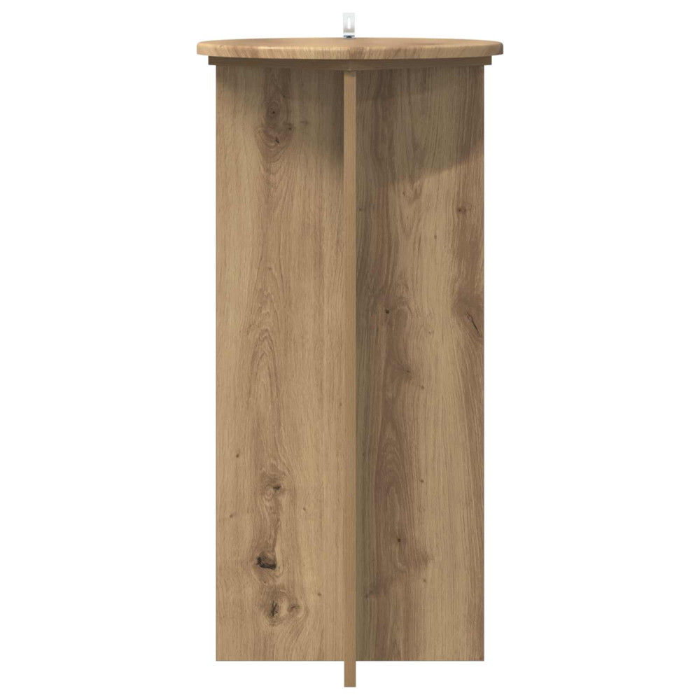 Produktbild för Växtställ 2 st Artisan-ek 40 x 40 x 80 cm Konstruerat trä