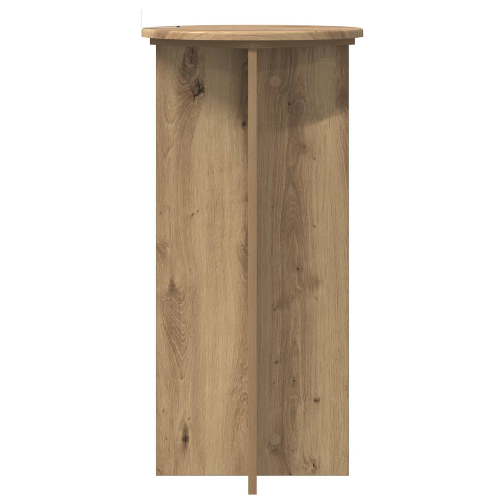 Produktbild för Växtställ 2 st Artisan-ek 40 x 40 x 80 cm Konstruerat trä