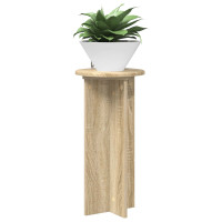 Produktbild för Växtställ 2 pcs Sonoma-ek 29,5 x 29,5 x 60 cm Konstruerat trä