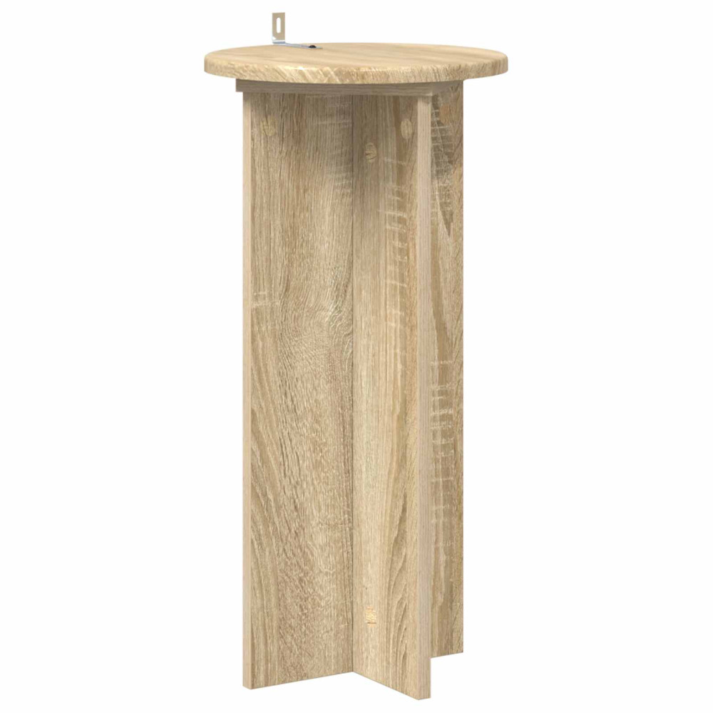 Produktbild för Växtställ 2 pcs Sonoma-ek 29,5 x 29,5 x 60 cm Konstruerat trä