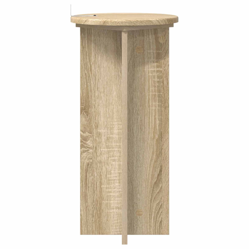 Produktbild för Växtställ 2 pcs Sonoma-ek 29,5 x 29,5 x 60 cm Konstruerat trä