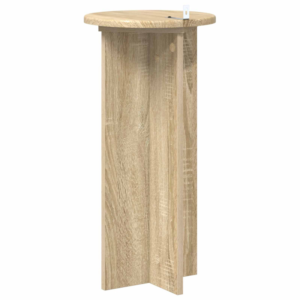 Produktbild för Växtställ 2 pcs Sonoma-ek 29,5 x 29,5 x 60 cm Konstruerat trä