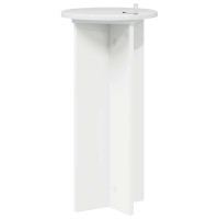 Produktbild för Växtställ 2 pcs Vit högglans 29,5 x 29,5 x 60 cm