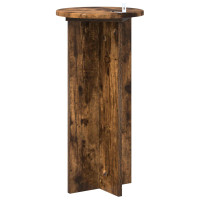 Produktbild för Växtställ 2 pcs Rökt ek 29,5 x 29,5 x 60 cm Konstruerat trä