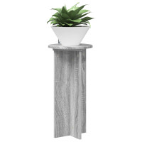 Produktbild för Växtställ 2 pcs Grå sonoma-ek 29,5 x 29,5 x 60 cm