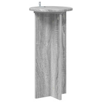 Produktbild för Växtställ 2 pcs Grå sonoma-ek 29,5 x 29,5 x 60 cm