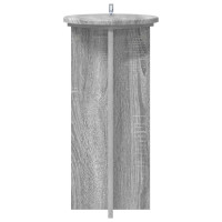 Produktbild för Växtställ 2 pcs Grå sonoma-ek 29,5 x 29,5 x 60 cm