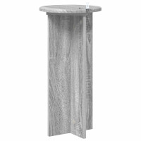 Produktbild för Växtställ 2 pcs Grå sonoma-ek 29,5 x 29,5 x 60 cm