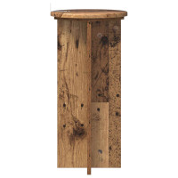 Produktbild för Växtställ 2 pcs Gammalt trä 29,5 x 29,5 x 60 cm Konstruerat trä