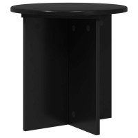 Produktbild för Växtställ 2 pcs Svart 40 x 40 x 40 cm Konstruerat trä