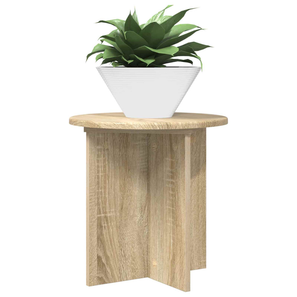 Produktbild för Växtställ 2 pcs Sonoma-ek 40 x 40 x 40 cm Konstruerat trä