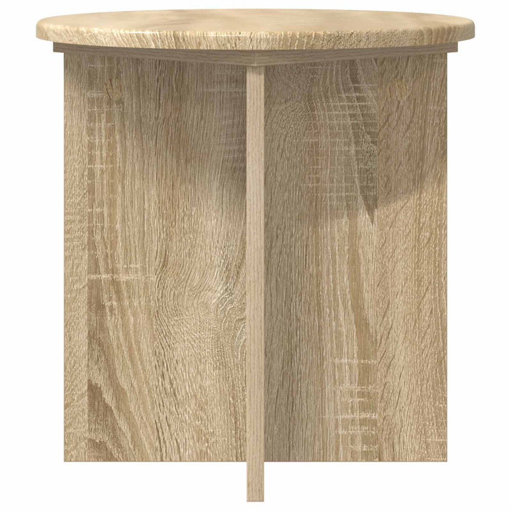 Produktbild för Växtställ 2 pcs Sonoma-ek 40 x 40 x 40 cm Konstruerat trä