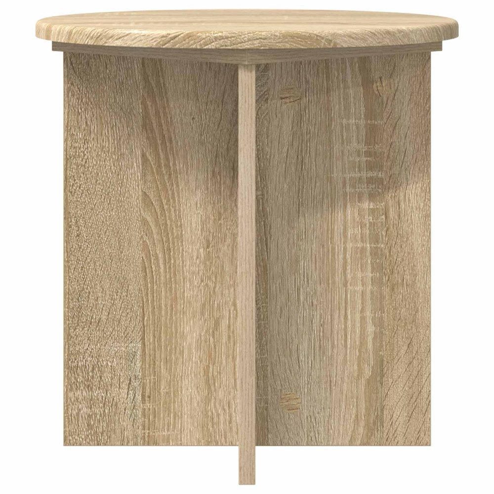 Produktbild för Växtställ 2 pcs Sonoma-ek 40 x 40 x 40 cm Konstruerat trä