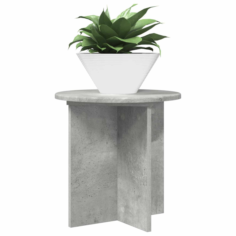 Produktbild för Växtställ 2 pcs Betonggrå 40 x 40 x 40 cm Konstruerat trä