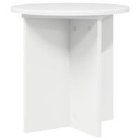 Produktbild för Växtställ 2 pcs Vit högglans 40 x 40 x 40 cm Konstruerat trä