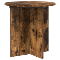 Produktbild för Växtställ 2 pcs Rökt ek 40 x 40 x 40 cm Konstruerat trä