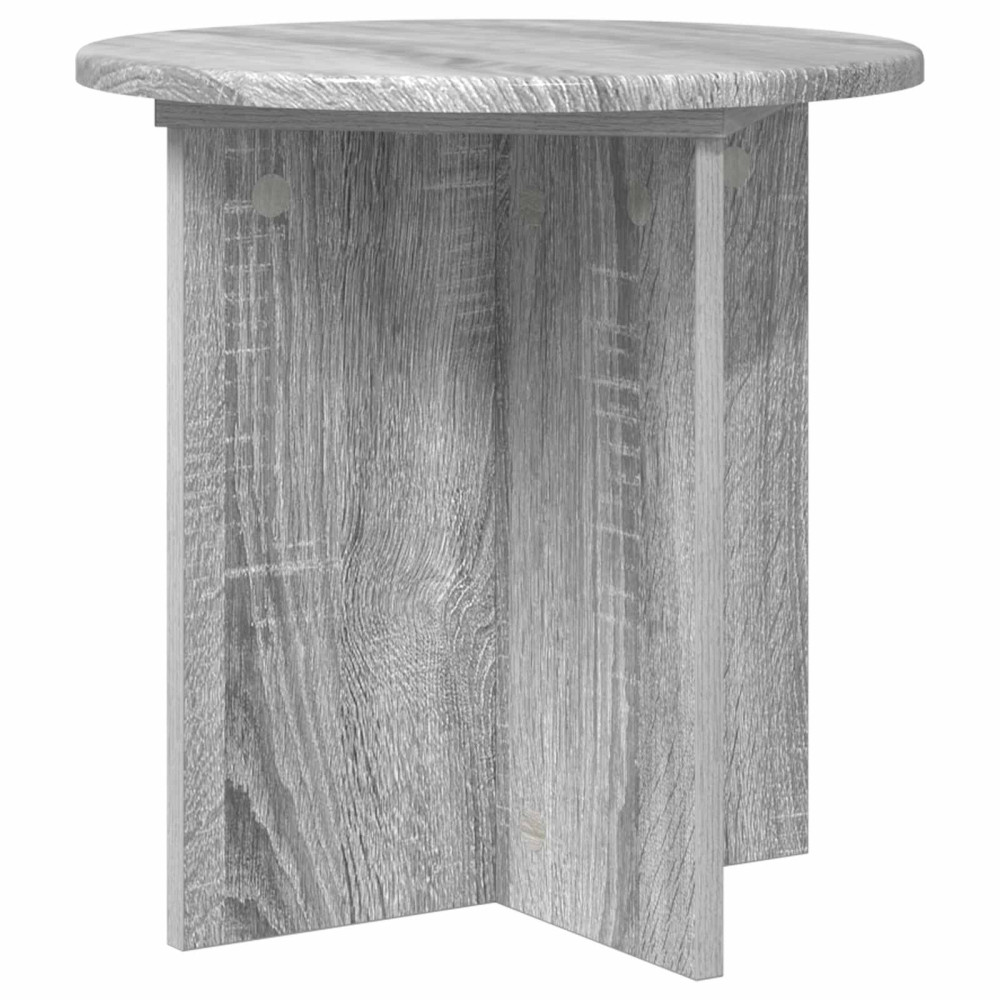 Produktbild för Växtställ 2 pcs Grå sonoma-ek 40 x 40 x 40 cm Konstruerat trä