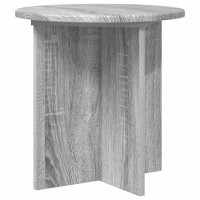 Produktbild för Växtställ 2 pcs Grå sonoma-ek 40 x 40 x 40 cm Konstruerat trä