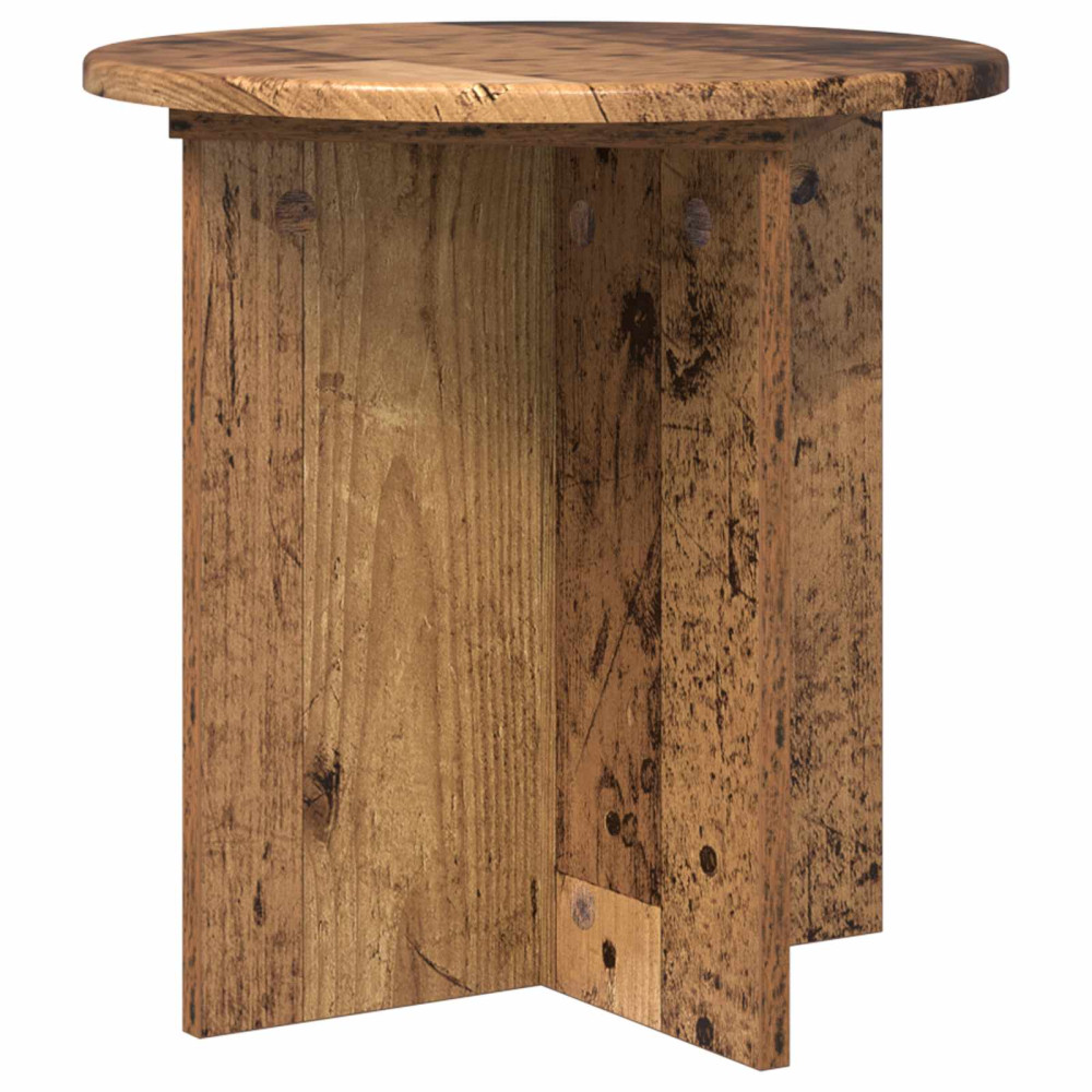 Produktbild för Växtställ 2 pcs Gammalt trä 40 x 40 x 40 cm Konstruerat trä