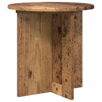 Produktbild för Växtställ 2 pcs Gammalt trä 40 x 40 x 40 cm Konstruerat trä