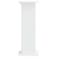Produktbild för Växtställ Vit 30,5 x 30 x 80,5 cm Konstruerat trä