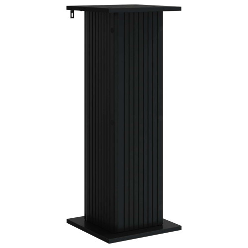 vidaXL Växtställ Svart 30,5 x 30 x 80,5 cm Konstruerat trä