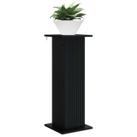 Produktbild för Växtställ 2 pcs Svart 30,5 x 30 x 80,5 cm Konstruerat trä