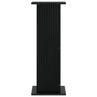 Produktbild för Växtställ 2 pcs Svart 30,5 x 30 x 80,5 cm Konstruerat trä
