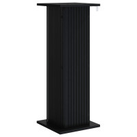 Produktbild för Växtställ 2 pcs Svart 30,5 x 30 x 80,5 cm Konstruerat trä