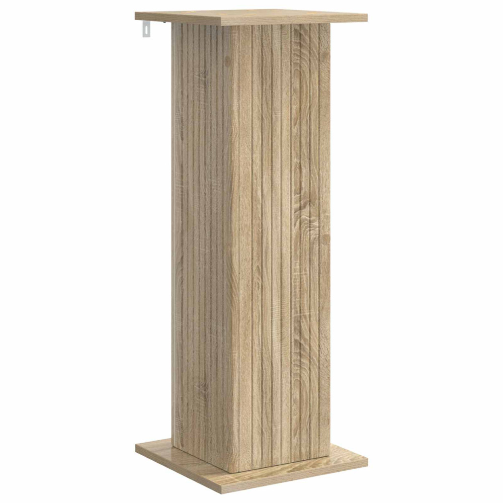 Produktbild för Växtställ Sonoma-ek 30,5 x 30 x 80,5 cm Konstruerat trä