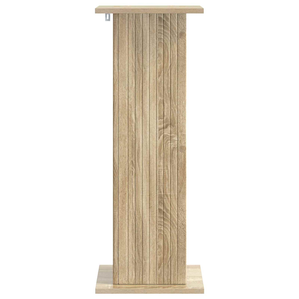 Produktbild för Växtställ Sonoma-ek 30,5 x 30 x 80,5 cm Konstruerat trä