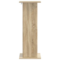Produktbild för Växtställ Sonoma-ek 30,5 x 30 x 80,5 cm Konstruerat trä