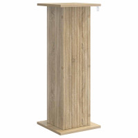 Produktbild för Växtställ Sonoma-ek 30,5 x 30 x 80,5 cm Konstruerat trä