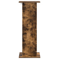 Produktbild för Växtställ 2 pcs Rökt ek 30,5 x 30 x 80,5 cm Konstruerat trä