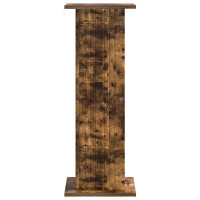 Produktbild för Växtställ 2 pcs Rökt ek 30,5 x 30 x 80,5 cm Konstruerat trä