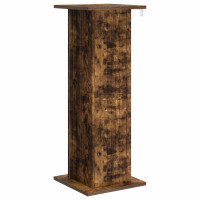 Produktbild för Växtställ 2 pcs Rökt ek 30,5 x 30 x 80,5 cm Konstruerat trä