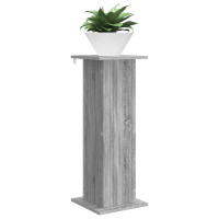 Produktbild för Växtställ Grå sonoma-ek 30,5 x 30 x 80,5 cm Konstruerat trä