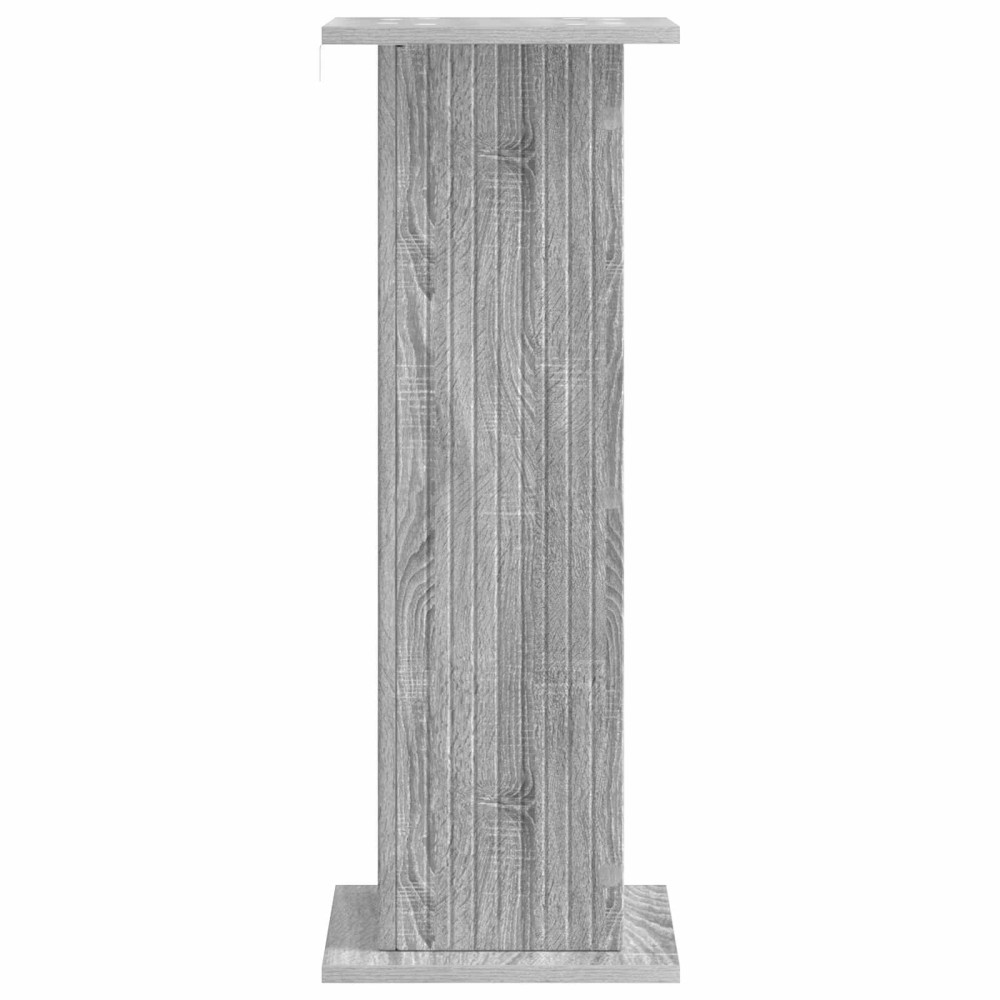 Produktbild för Växtställ Grå sonoma-ek 30,5 x 30 x 80,5 cm Konstruerat trä