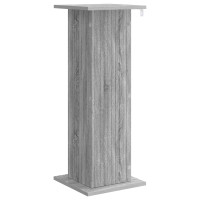 Produktbild för Växtställ Grå sonoma-ek 30,5 x 30 x 80,5 cm Konstruerat trä